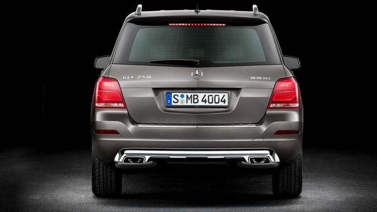 Mercedes-Benz GLK - Heckansicht - bei Automagazin Plus