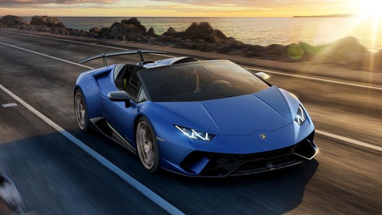 Lamborghini Huracán Performante Spyder - auf der Straße - bei Automagazin Plus