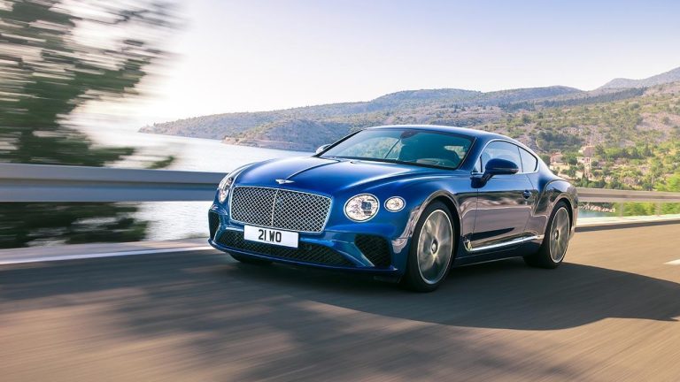 Bentley Continental GT - in voller Fahrt - bei Automagazin Plus