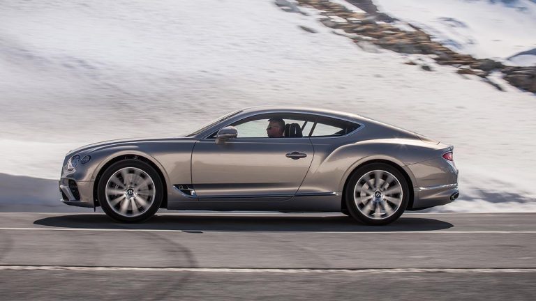 Bentley Continental GT - Seitenansicht - bei Automagazin Plus