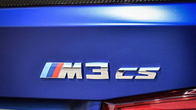 BMW M3 CS - Schriftzug - bei Automagazin Plus