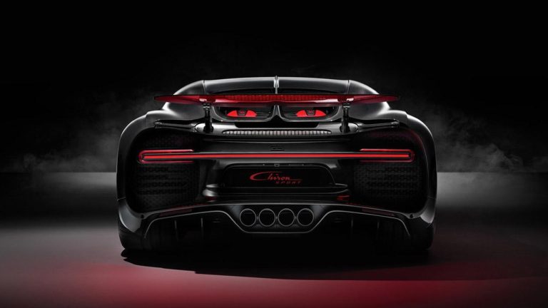 Bugatti Chiron Sport - Heckansicht - bei Automagazin Plus