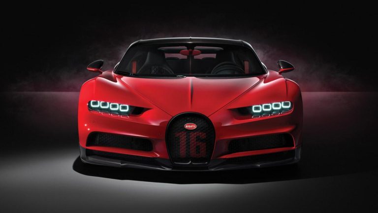 Bugatti Chiron Sport - Frontansicht - bei Automagazin Plus