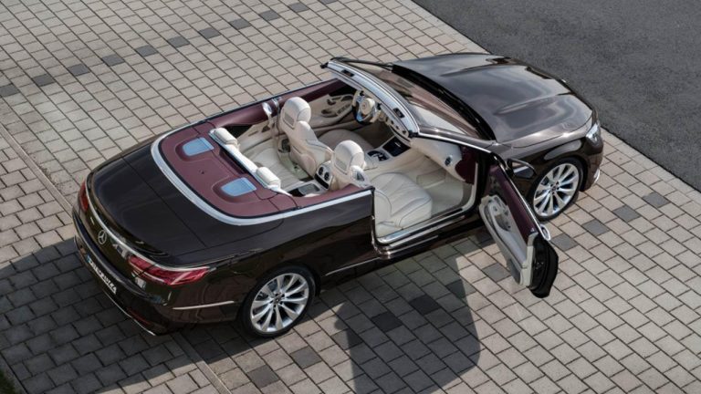 Mercedes-Benz S-Klasse Cabrio - mit offenem Verdeck - bei Automagazin Plus