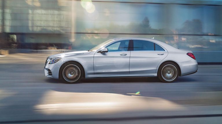 Mercedes-Benz S-Klasse - Seitenansicht - bei Automagazin Plus