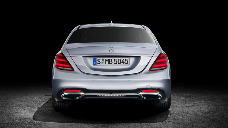 Mercedes-Benz S-Klasse - Heckansicht - bei Automagazin Plus