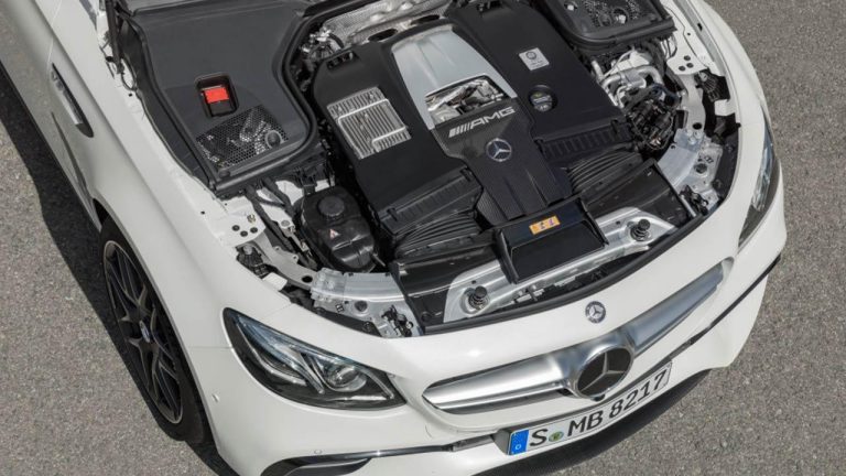Mercedes-AMG E 63 S 4MATIC+ T-Modell - Motor - bei Automagazin Plus