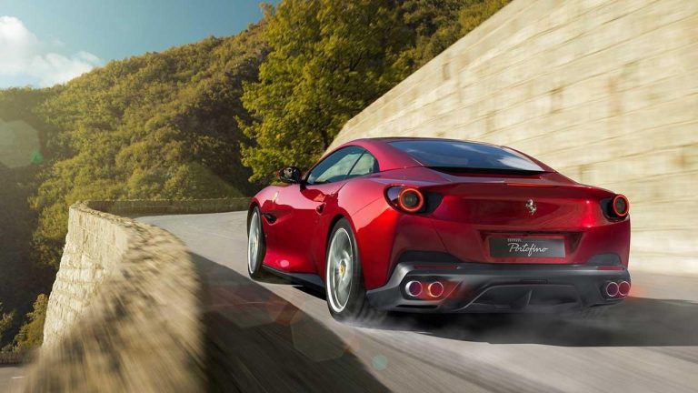 Ferrari Portofino Cabrio - in voller Fahrt - bei Automagazin Plus