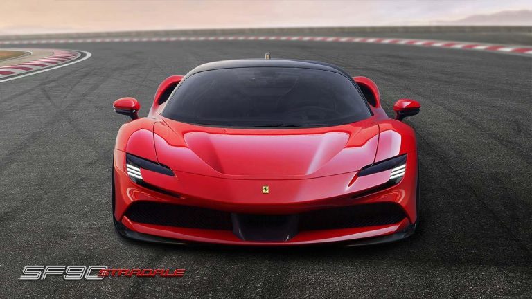 Ferrari SF90 Stradale - Frontansicht bei Automagazin Plus