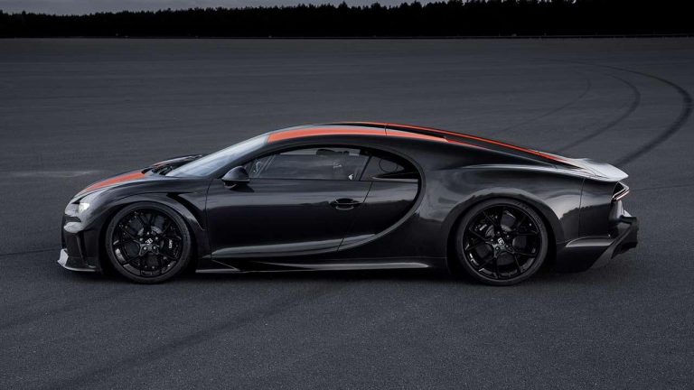Bugatti Chiron Super Sport 300+ - Seitenansicht - bei Automagazin Plus