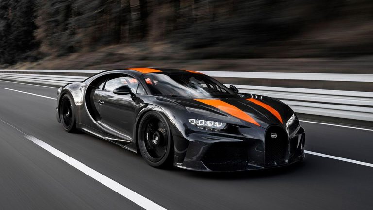 Bugatti Chiron Super Sport 300+ - auf der Rennstrecke - bei Automagazin Plus