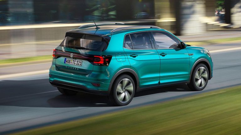 Volkswagen T-Cross - Heckansicht - bei Automagazin Plus