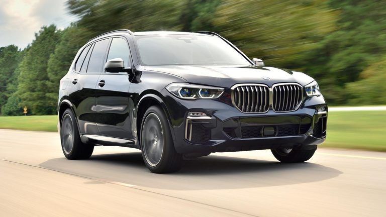 BMW X5 M50d - in voller Fahrt - bei Automagazin Plus