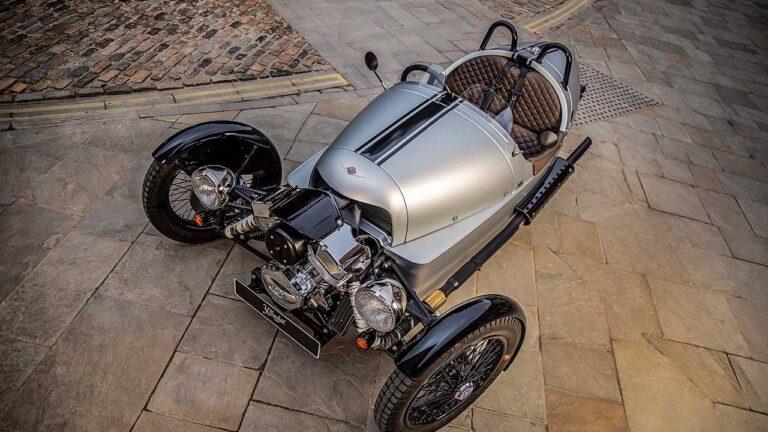 Morgan 3-Wheeler - Vogelperspektive - bei Automagazin Plus