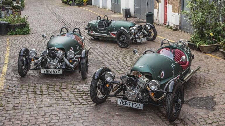 Morgan 3-Wheeler - mehrere Fahrzeuge - bei Automagazin Plus