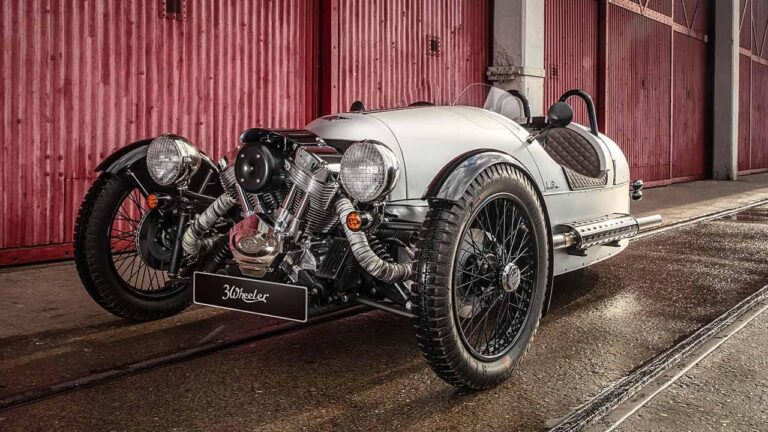 Morgan 3-Wheeler - Frontansicht - bei Automagazin Plus