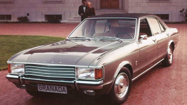 Ford Granada - am Parkplatz - bei Automagazin Plus